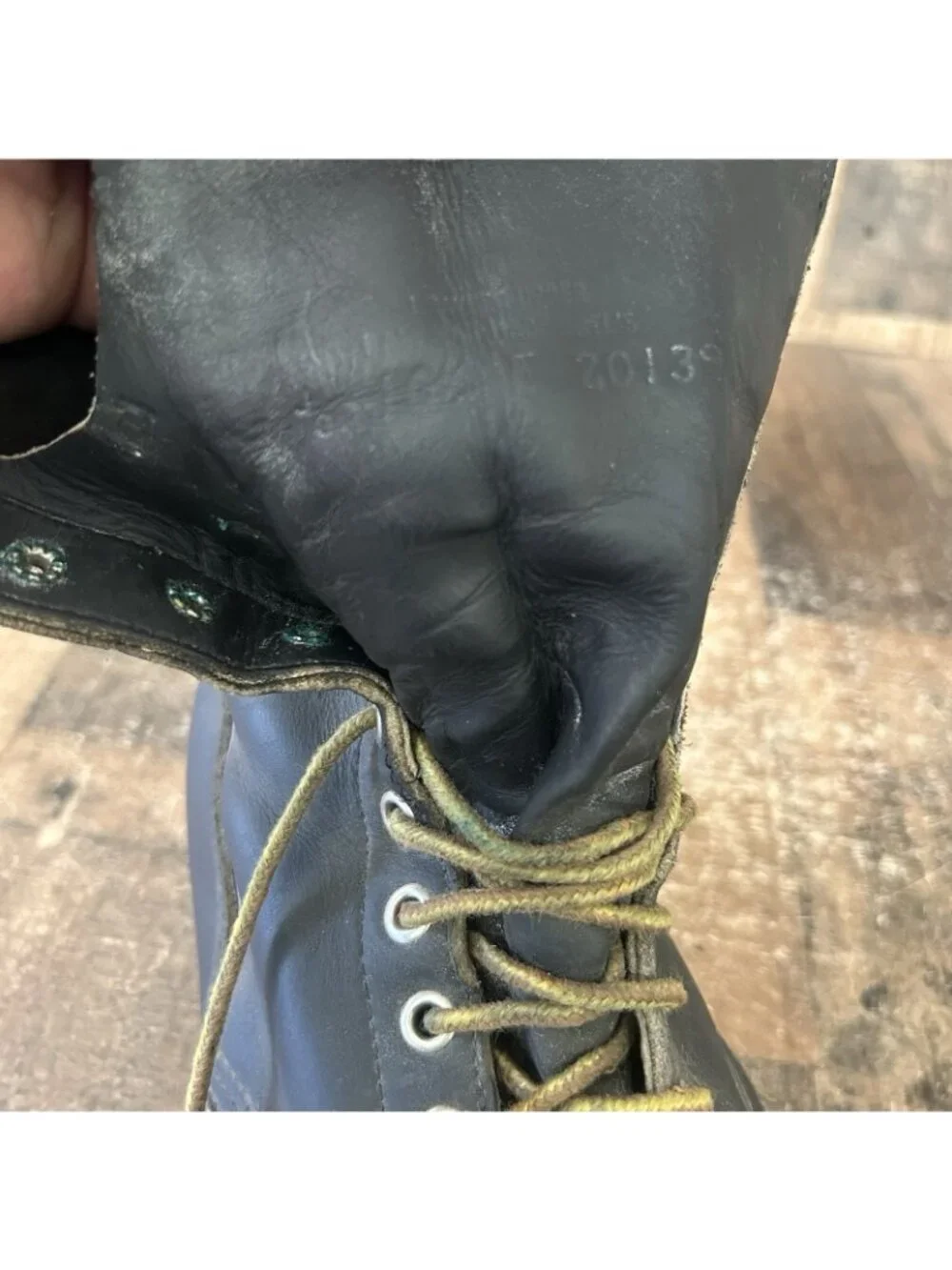Red Wing 699 Soft Toe Firefighter Logger Work Boots Mens 10.5 E